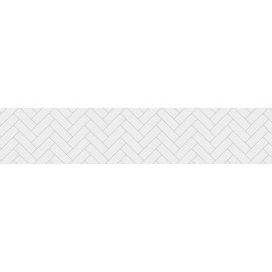 Панель CPL  "Метро керамик" белая 3050*610*6
